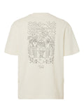 SLHRELAXNIC LICENSE SS O-NECK TEE