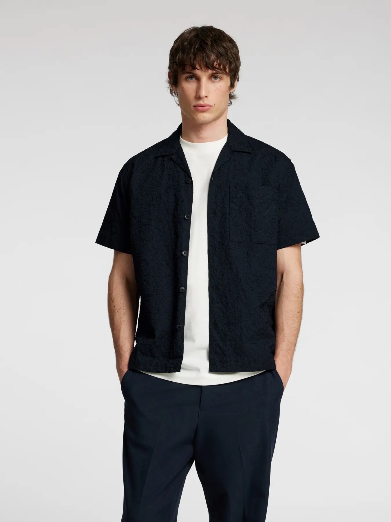 SLHRELAXKRIS RESORT SS SHIRT