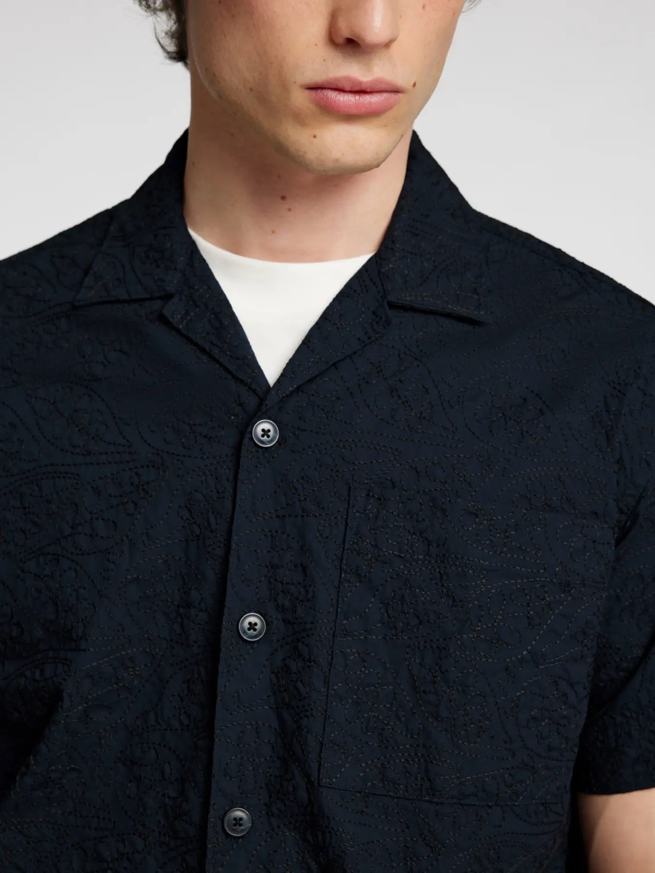 SLHRELAXKRIS RESORT SS SHIRT