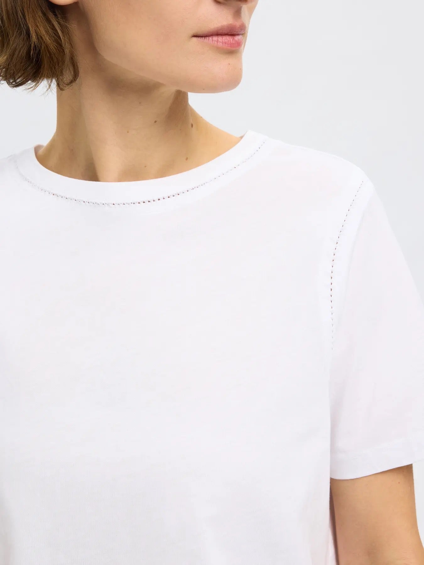 SLFASSIA SS INSERT TEE