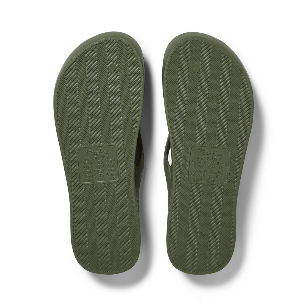 Archies Flip Flops - Olive