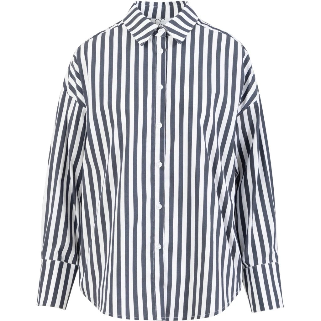 CC Heart Harper Stripe Oversized Shirt