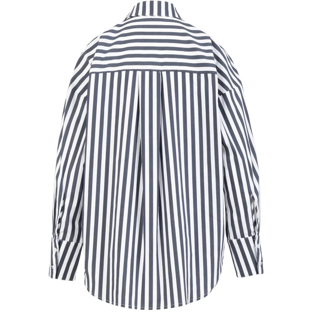 HARPER STRIPE OVERSIZED SHIRT