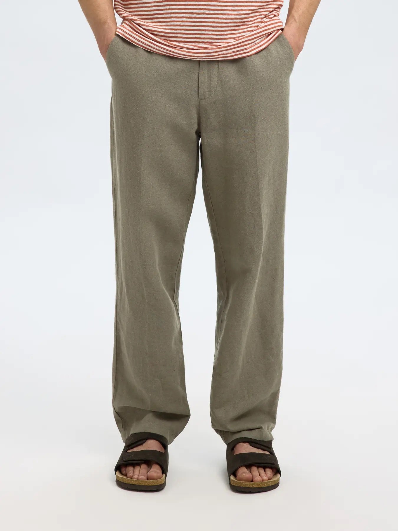 LOOSE MADS SUN PRESS PANT LINEN MIX