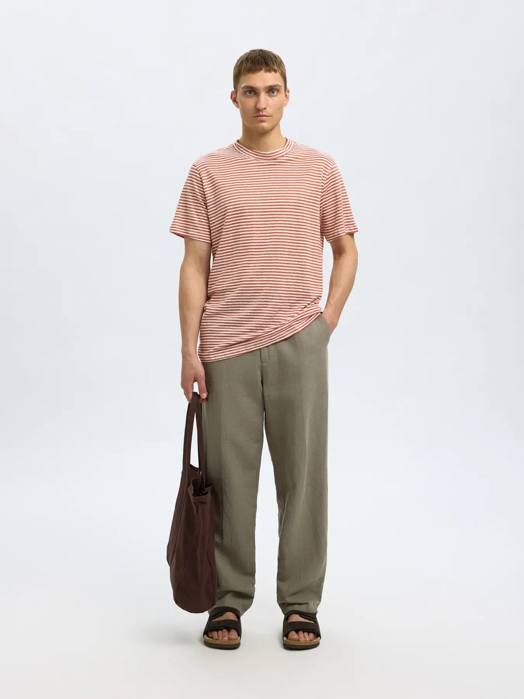 LOOSE MADS SUN PRESS PANT LINEN MIX