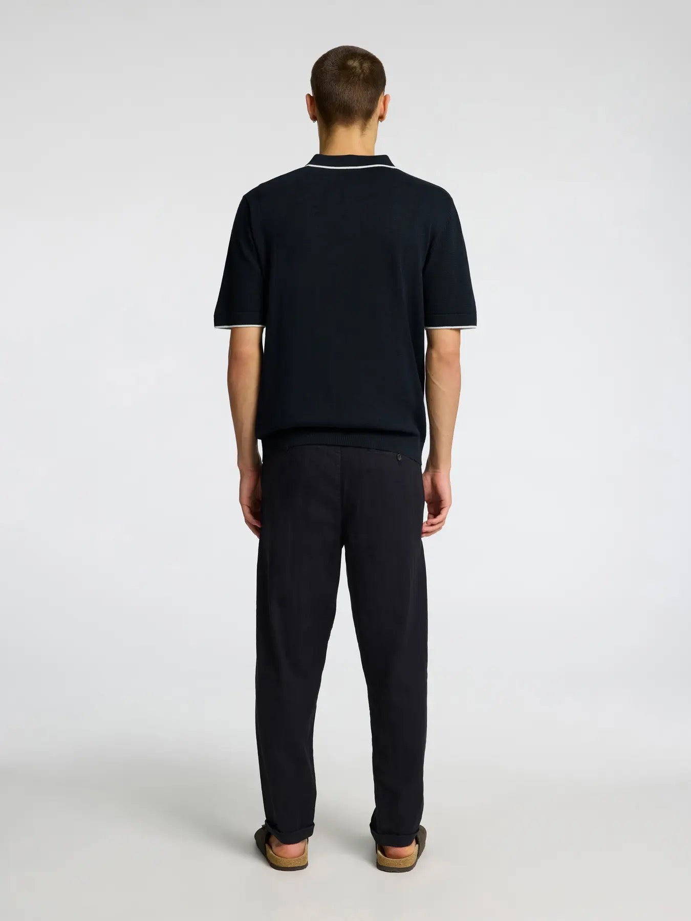 SLHMATTIS KNIT POLO SHIRT