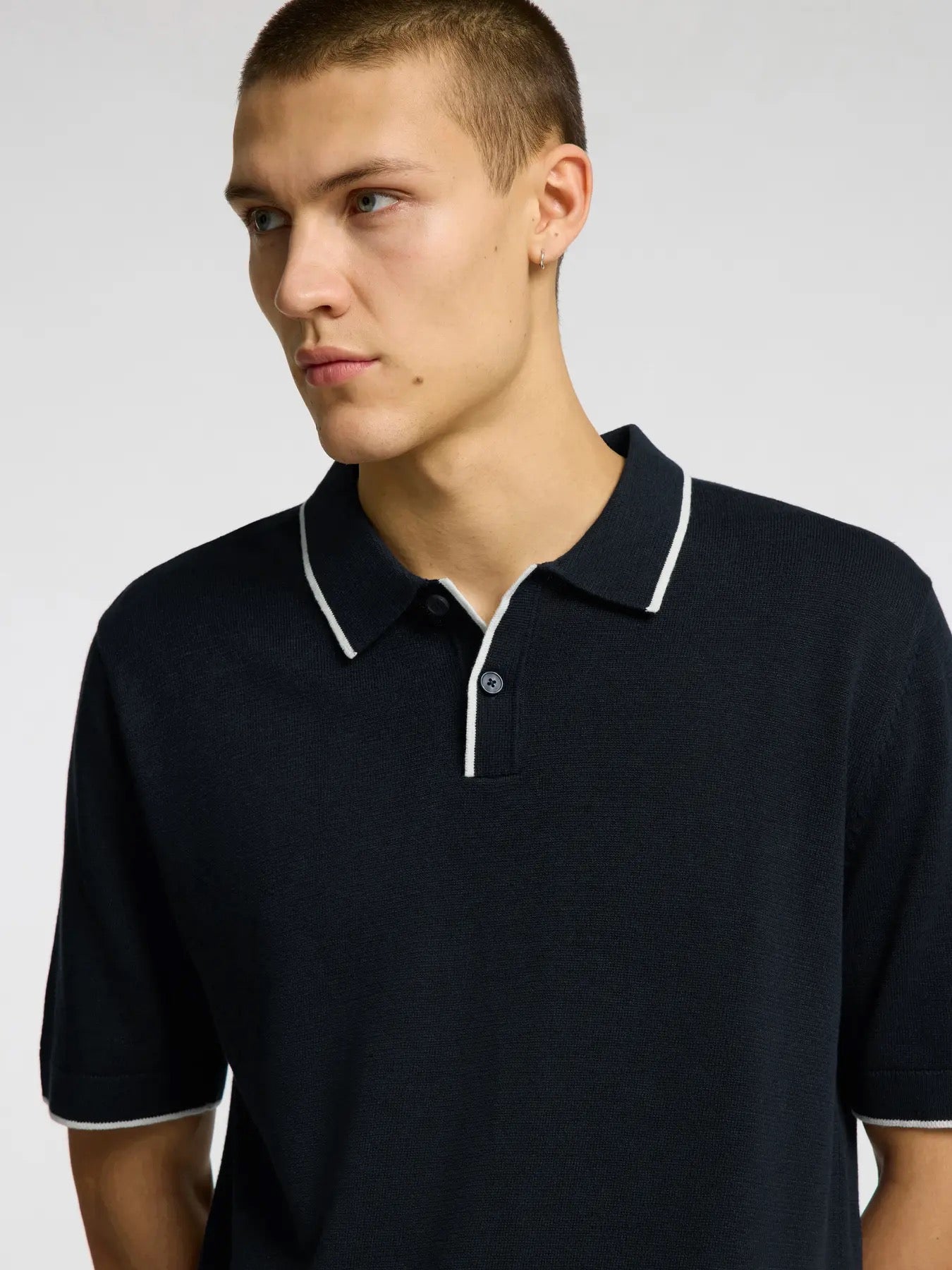 SLHMATTIS KNIT POLO SHIRT