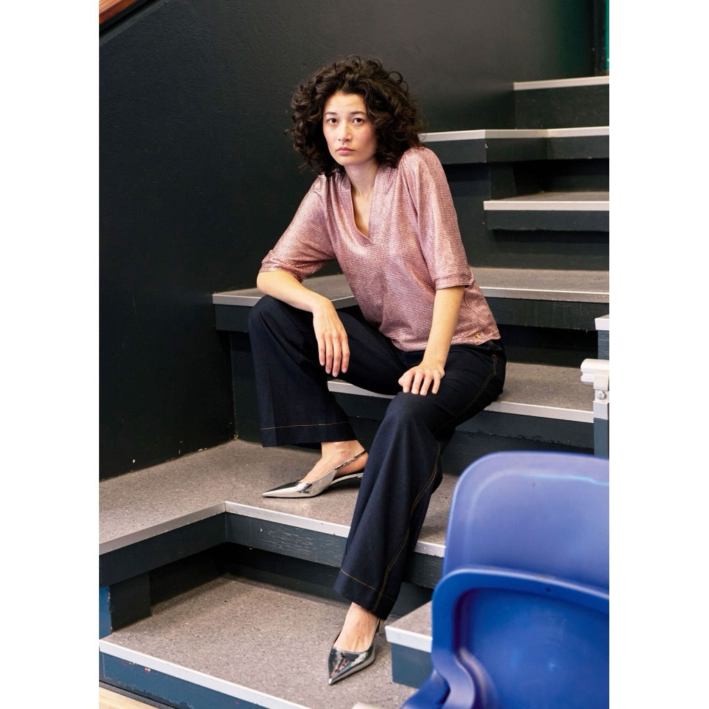 STITCH DETAIL PETRA PANTS