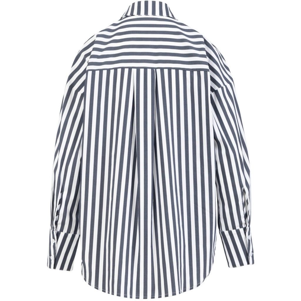 HARPER STRIPE OVERSIZED SHIRT