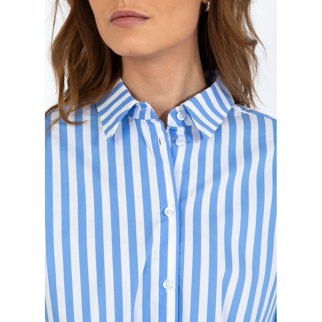 HARPER STRIPE OVERSIZED SHIRT