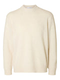 SLHREUBEN LS KNIT RELAXED CREW NECK