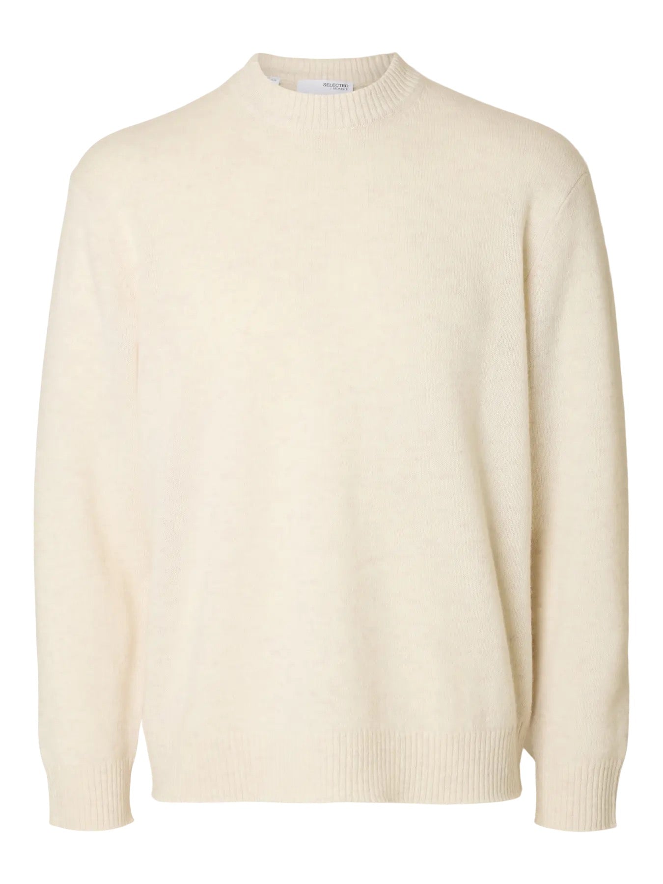 SLHREUBEN LS KNIT RELAXED CREW NECK