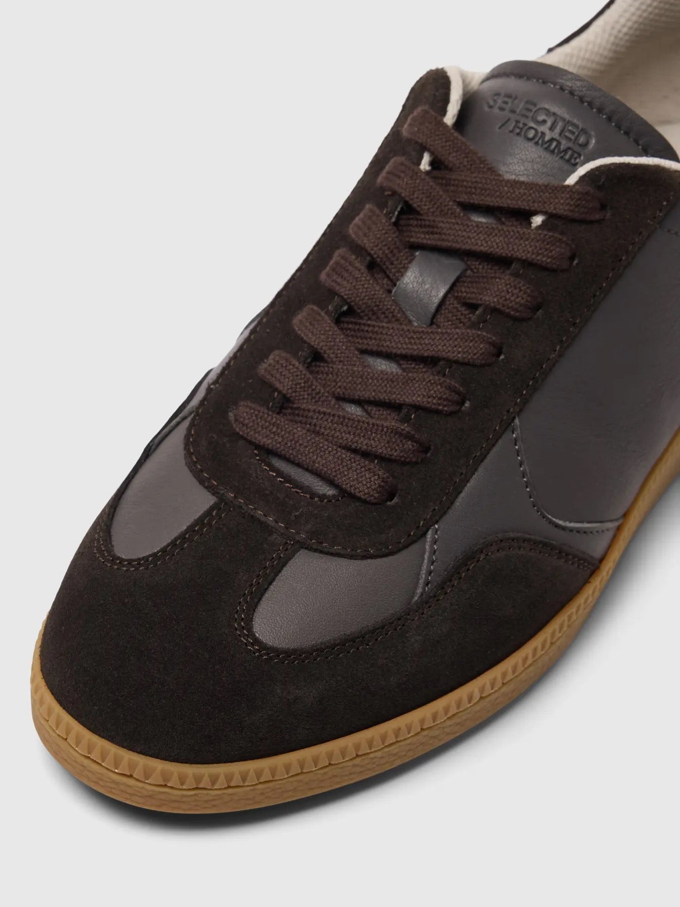 SLHFINLEY MIX SNEAKERS - DEMITASSE