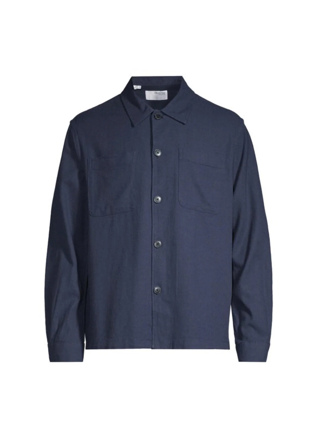 SLHBRODY SUN OVERSHIRT  - SKY CAPTAIN