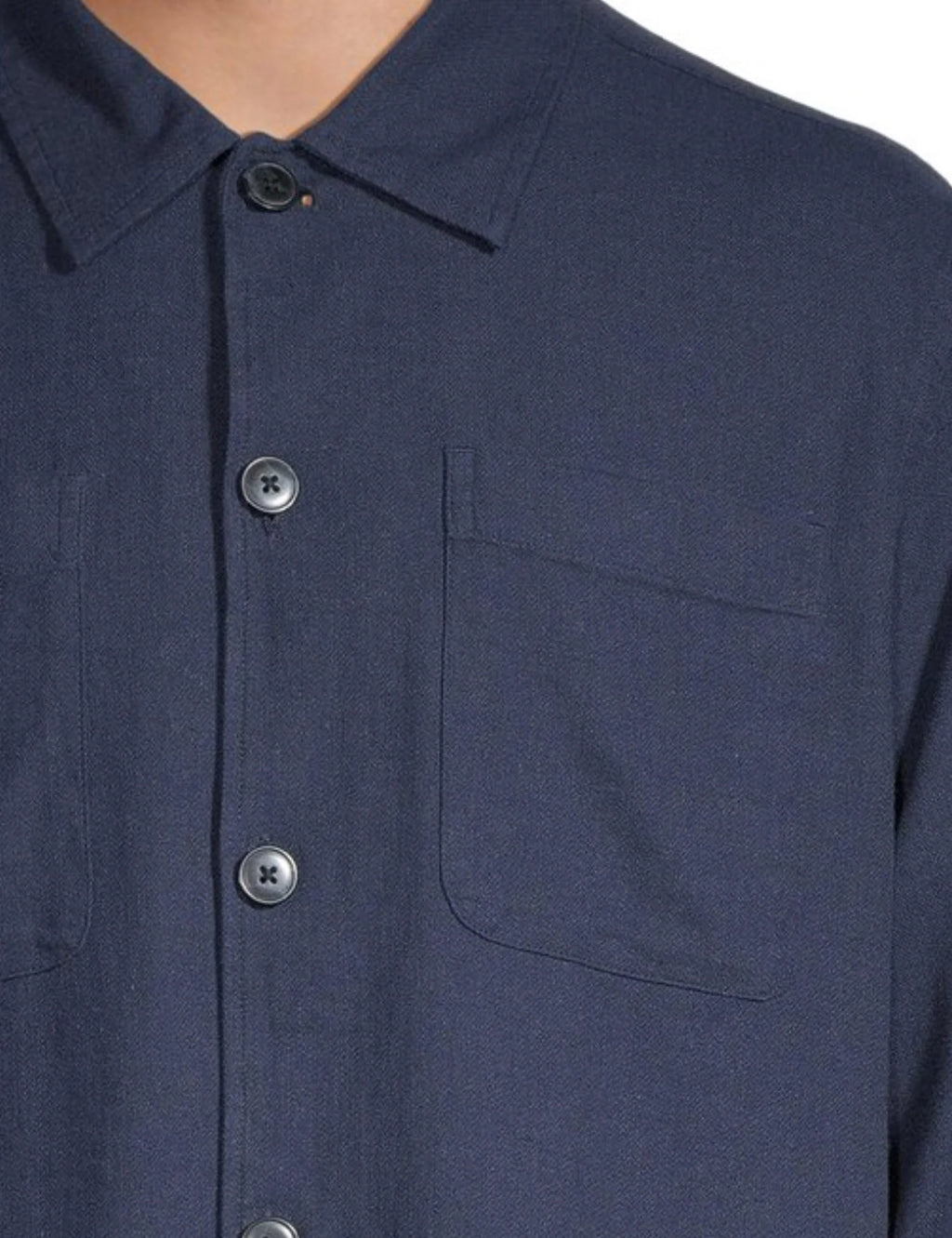 SLHBRODY SUN OVERSHIRT  - SKY CAPTAIN