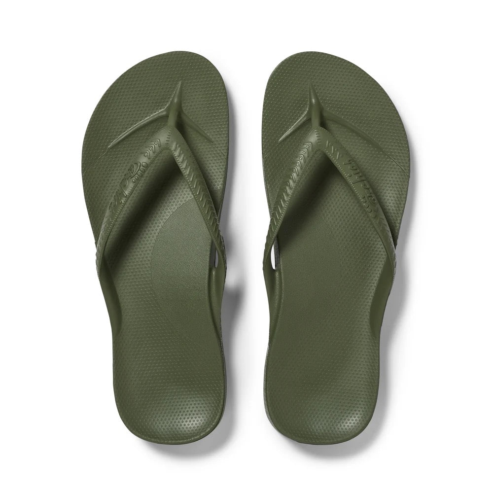 Archies Flip Flops - Olive