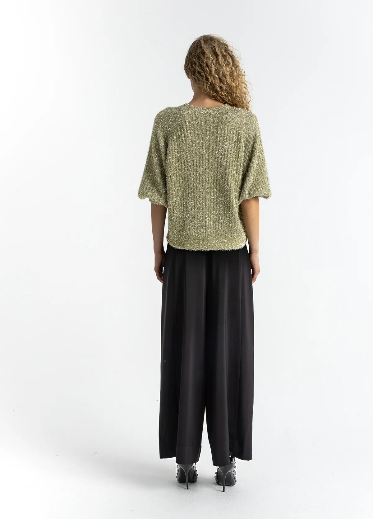 CHAMPAGNE LUREX KNIT