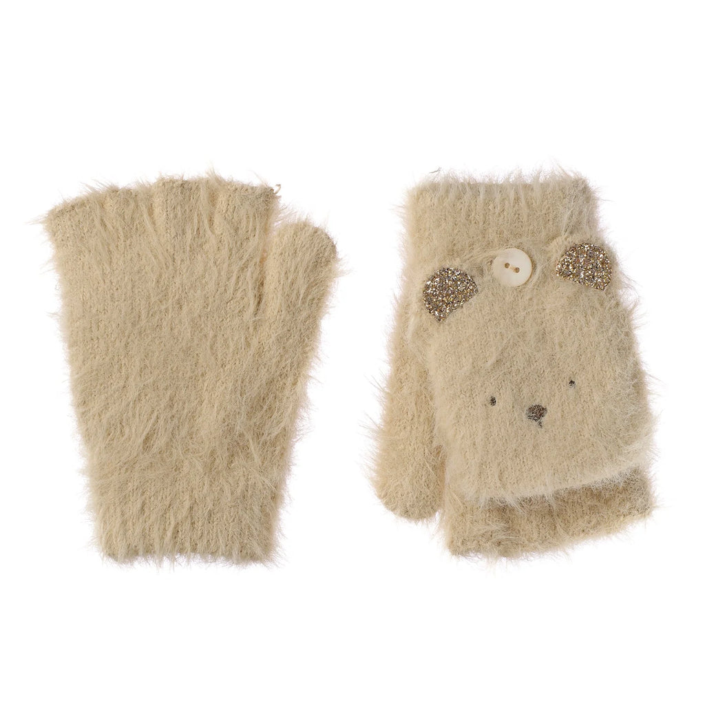Teddy Bear Fluffy Gloves