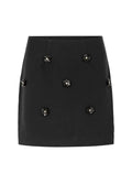 MINI SKIRT WITH FLOWER