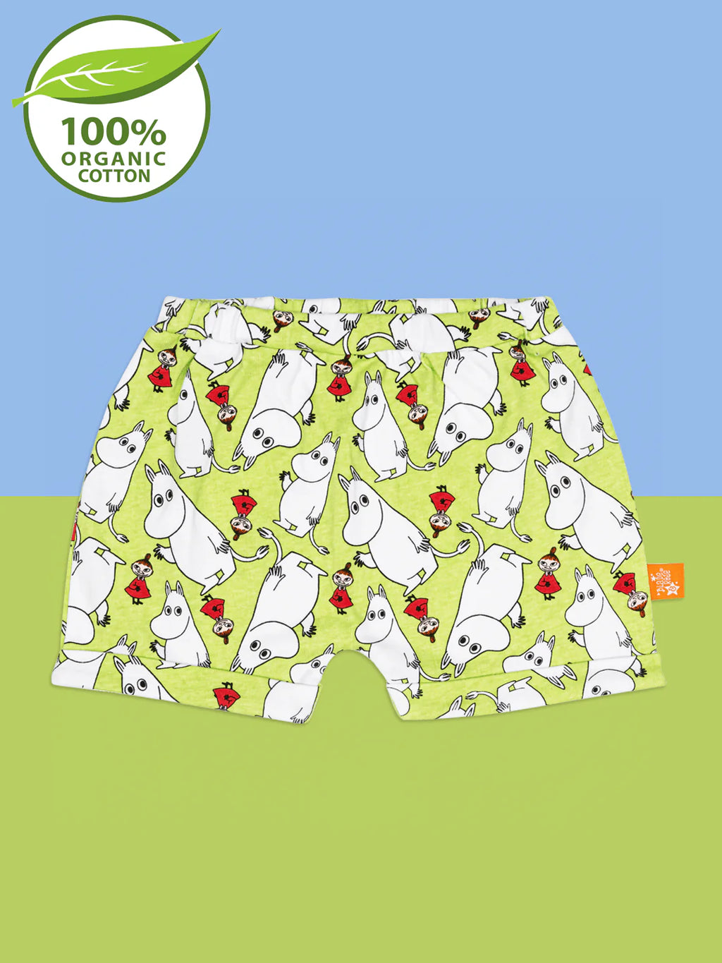 Moomin Free to Explore Cotton Shorts
