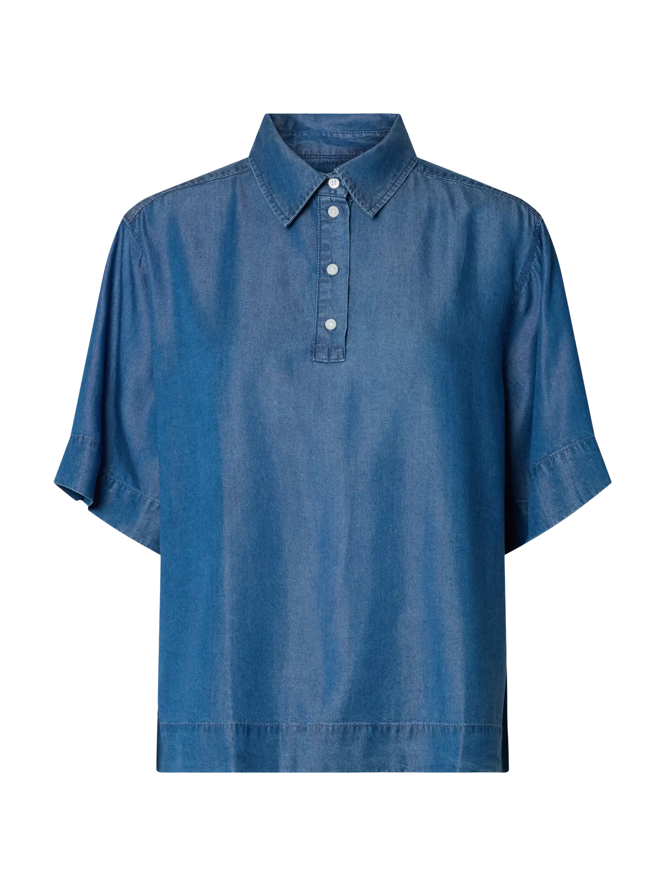 SLFJANNA OVERSIZE 2/4 POLO SHIRT