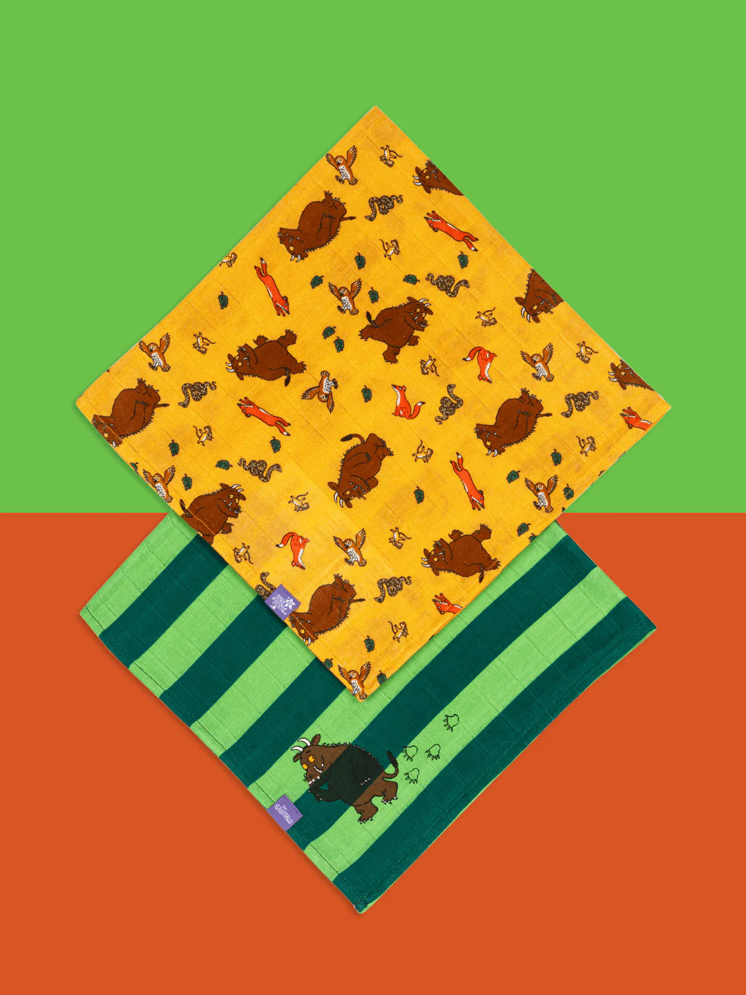 Gruffalo Ready to Play Muslin Squares