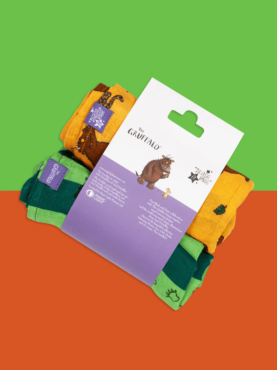 Gruffalo Ready to Play Muslin Squares