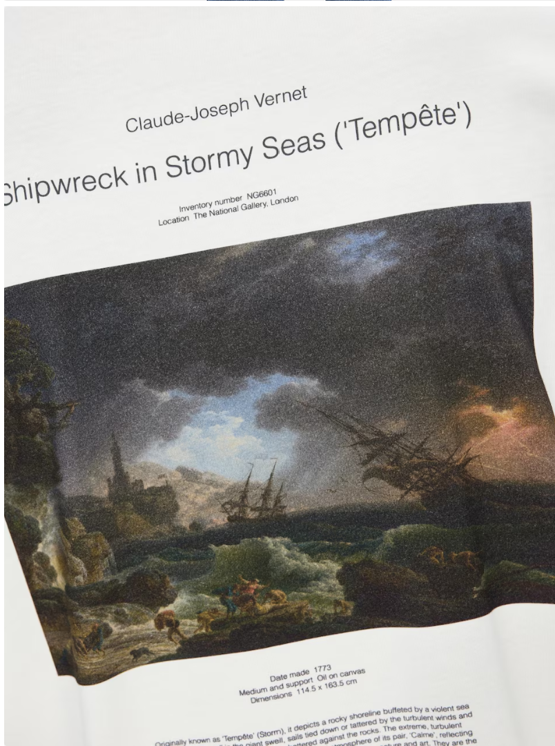 SLHBOREN PRINT SS O-NECK TEE