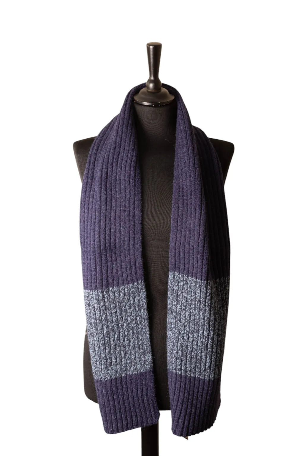 Marl Rib Knit Scarf