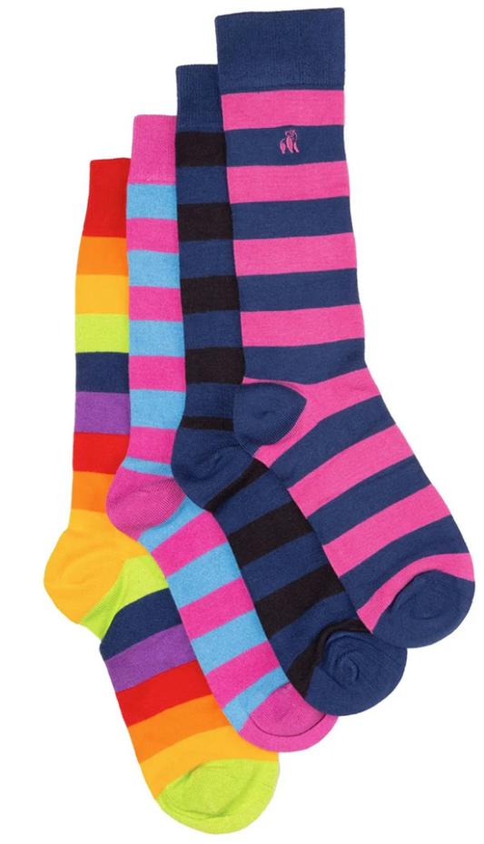 Bamboo Socks - Pride Stripe