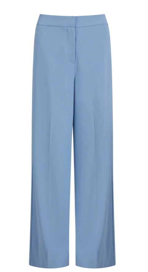 Alba Trousers - Stone Blue