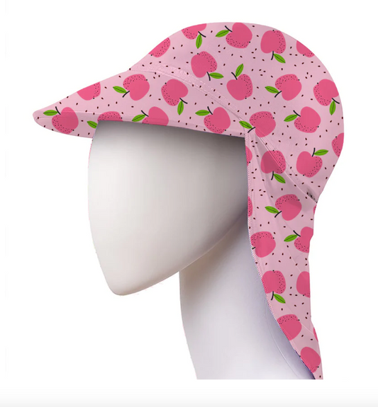 Slipfree Sun & Swim Hat - Mela Pink Apples