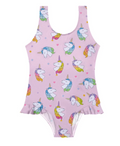 Slipfree Pink Unicorns Swimsuit