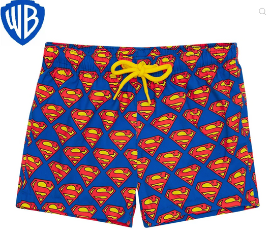 Children's slipfree Swim Short - Superman