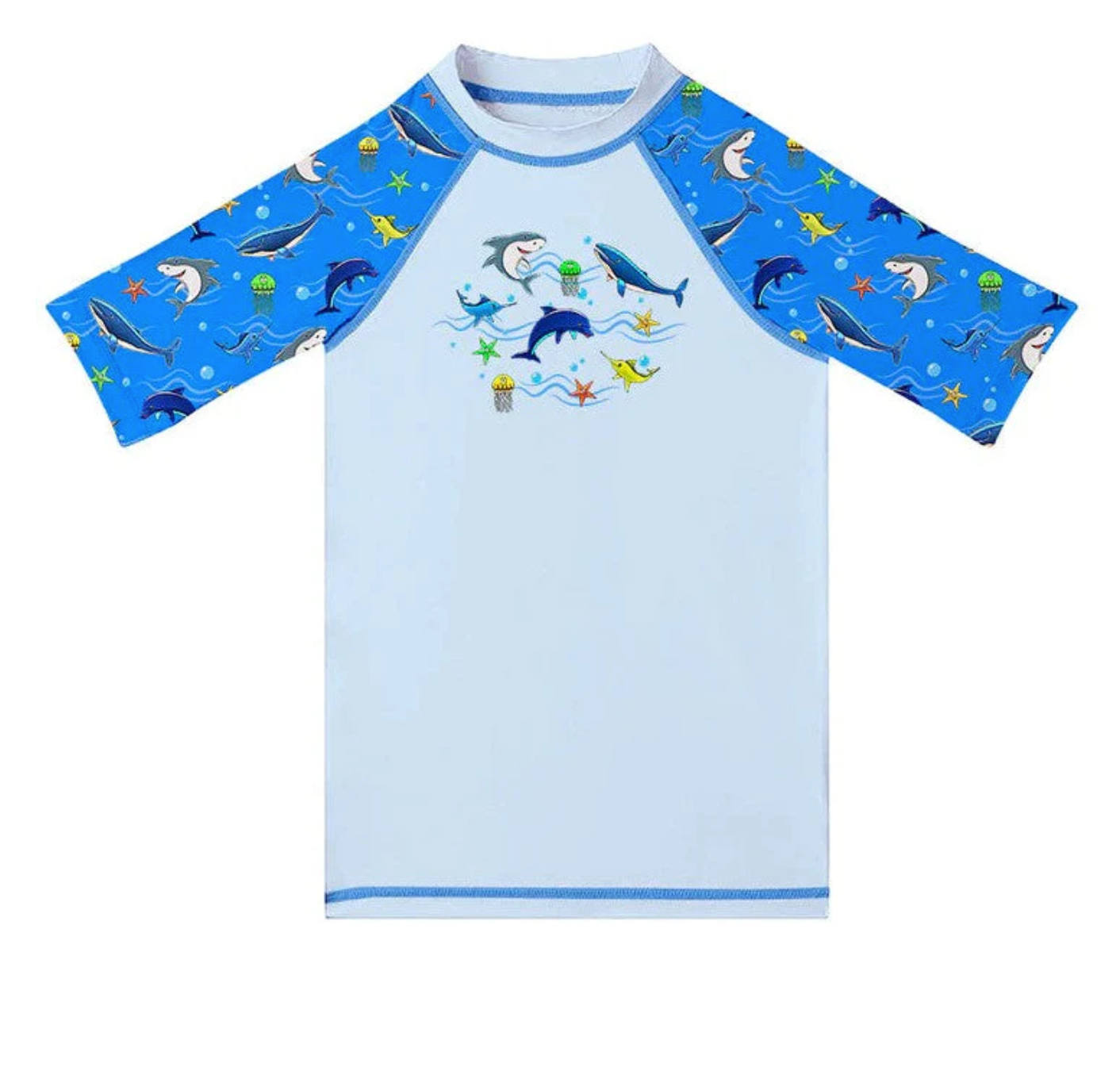 Children's SlipFree Rash Vest - Olympos Sea Life