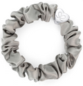 Silver Heart Scrunchie - Moonlight