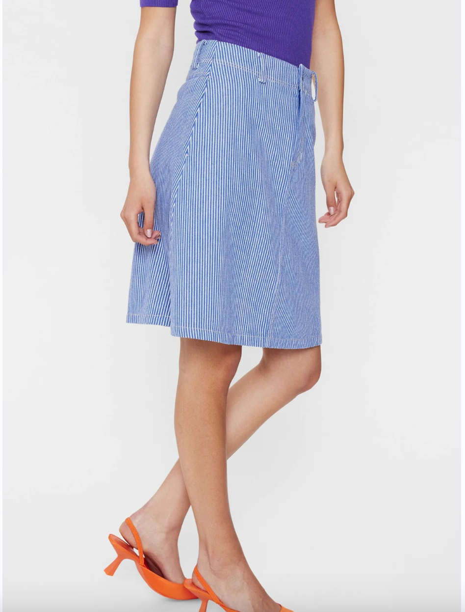 NUPERNILLE SKIRT - Medium Blue Denim