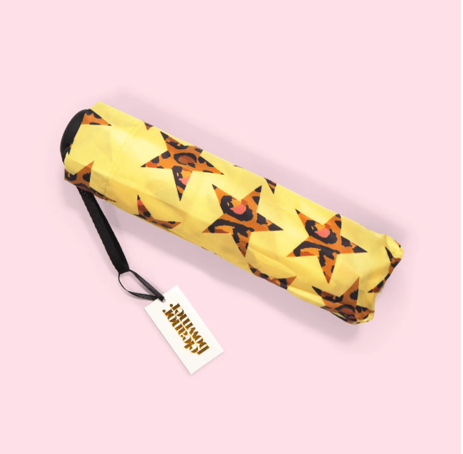 Leopard Star Umbrella