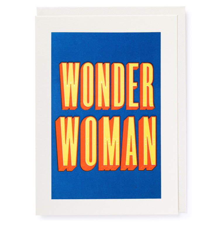 Wonder Woman Card