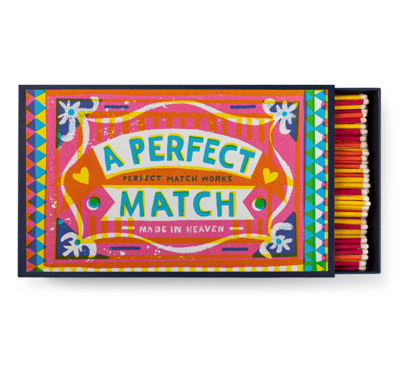 'Perfect Match' Match Box - Long