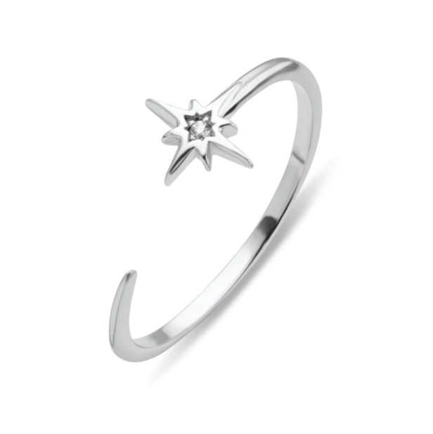 Starburst Open Ring