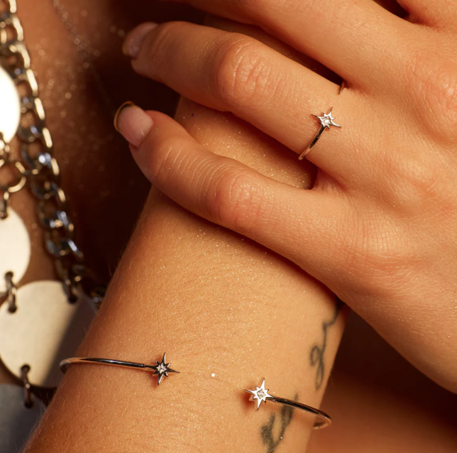 Starburst Open Ring