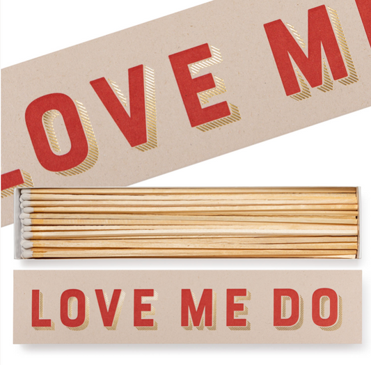 Love Me Do Match Box