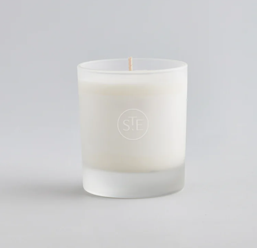 Sea Salt Lamorna Glass Candle