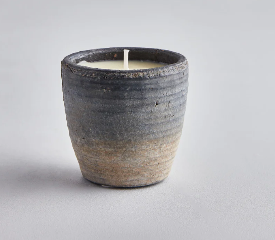Sea Salt Coastal Small Pot Candle