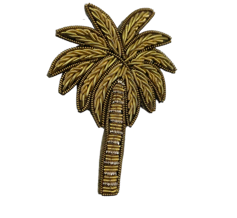 Golden Palm Tree Pin