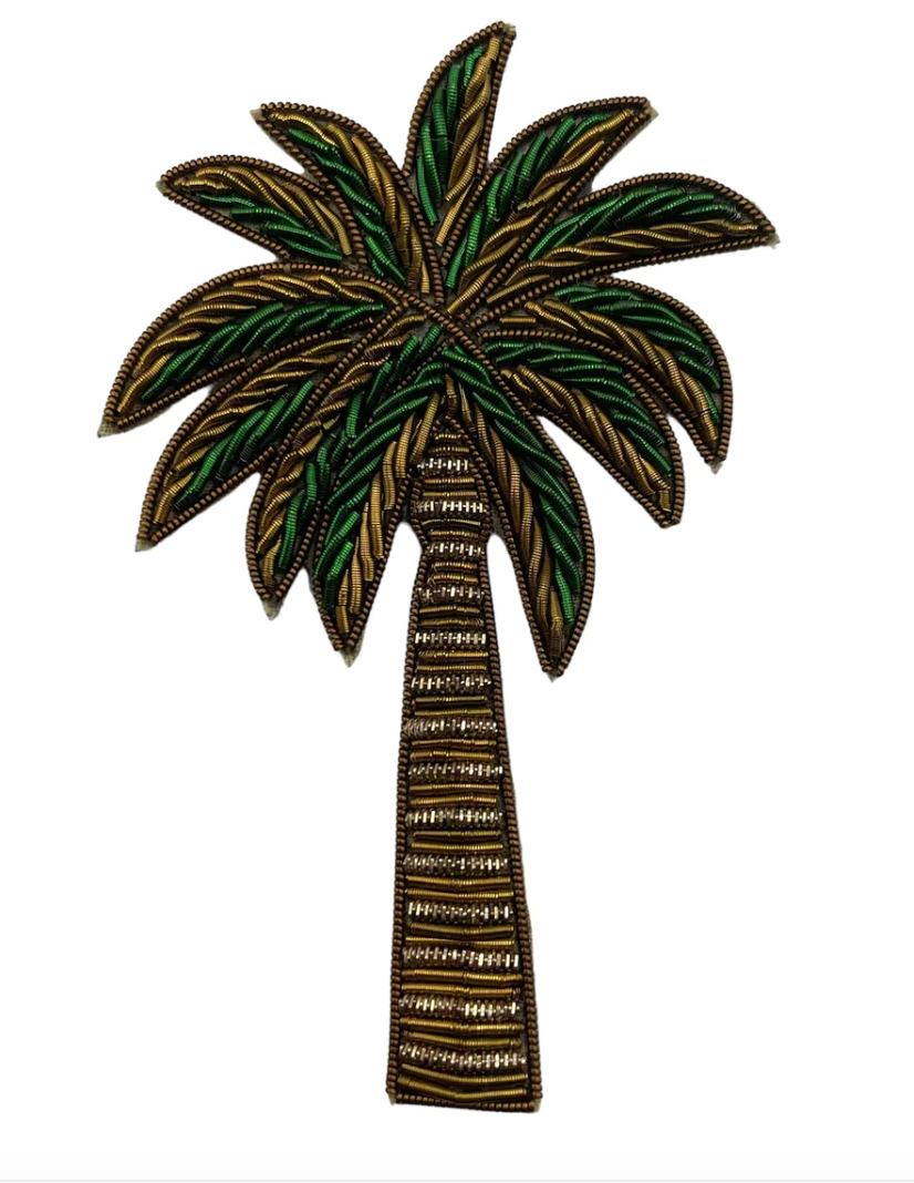 Green Palm Tree Pin