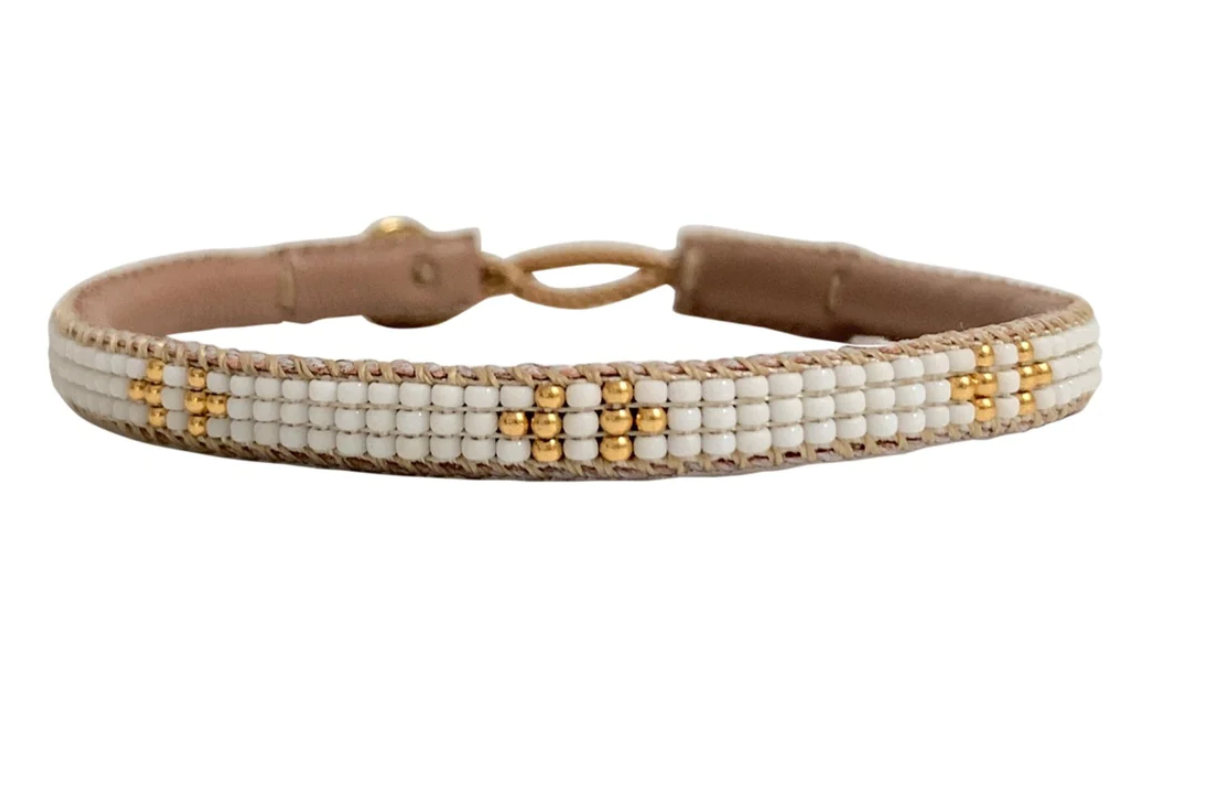 Ben Bracelet - White