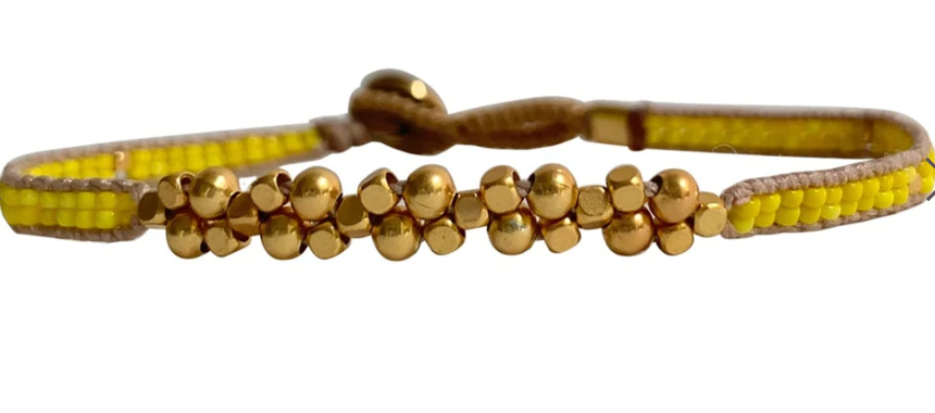 Jill Bunch Bracelet - Yellow