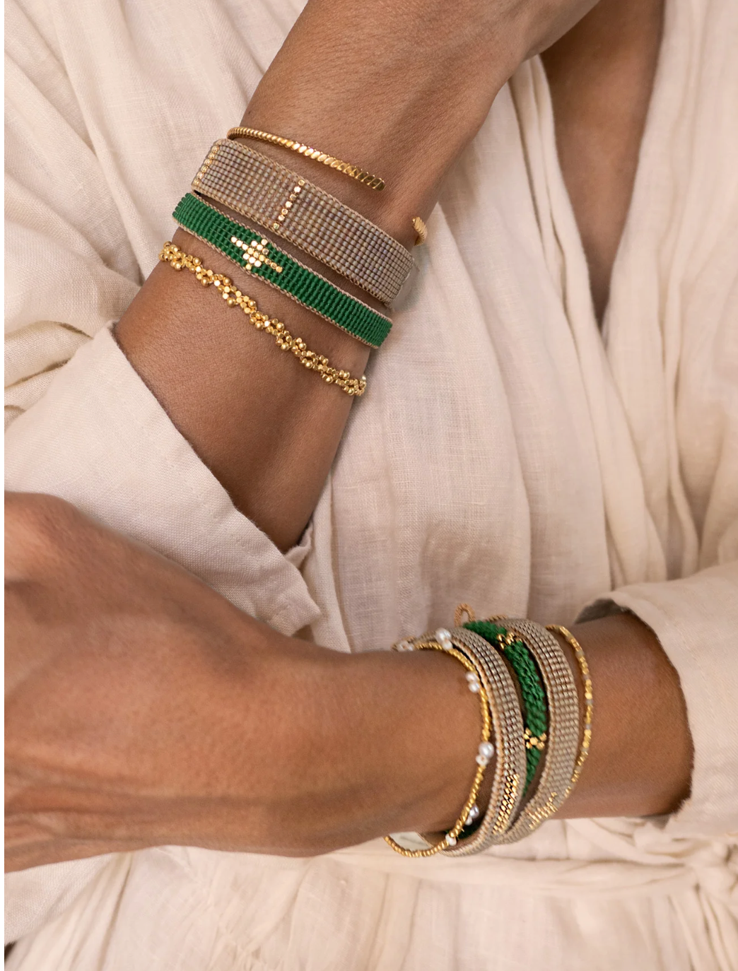 Peggy Lace Bracelet - Gold